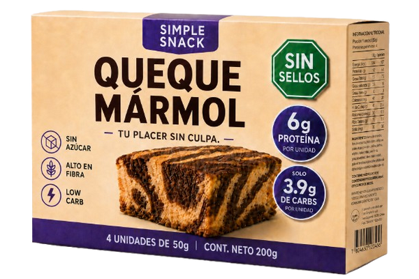 Queque Marmoleado